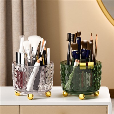 Кутија за складиштење четкица за шминку са дијамантским узорком