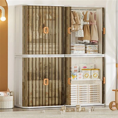 Гардероба са двоструким роло вратима